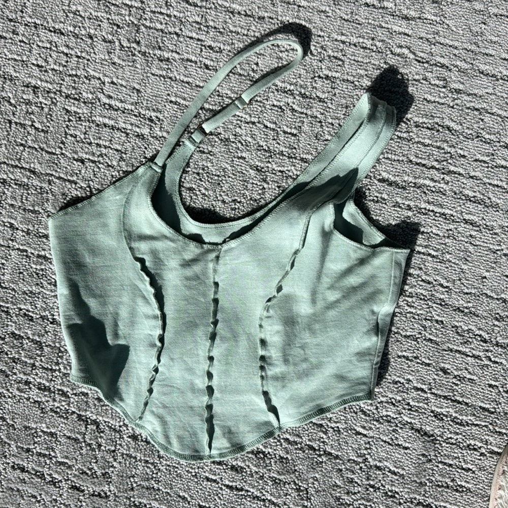 Oh Polly, one shoulder crop top